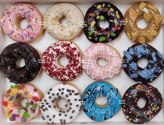 Dozen Decorated Donuts