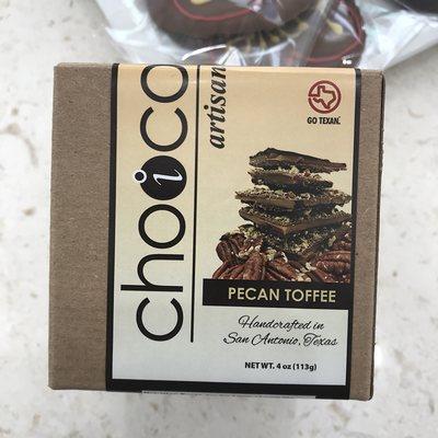 GO TEXAN with our Pecan Toffee