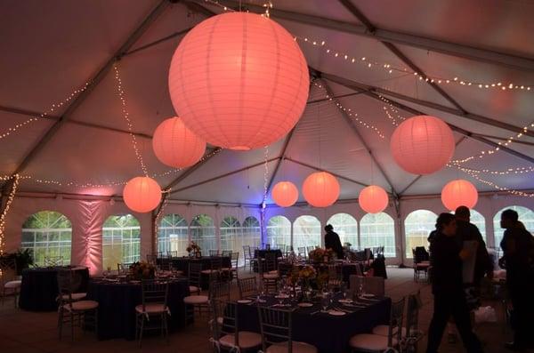 Tenting for outdoor weddings