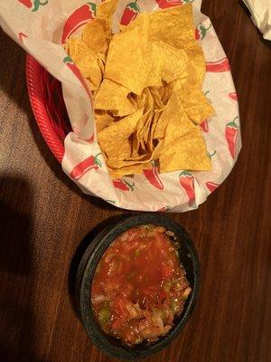 Chips and salsa