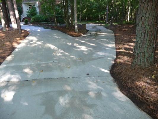 Driveway - after