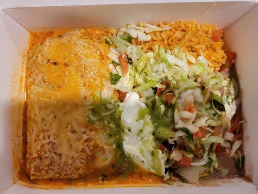 Wet burrito carnitas