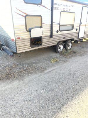 Trailer broken into 3 times