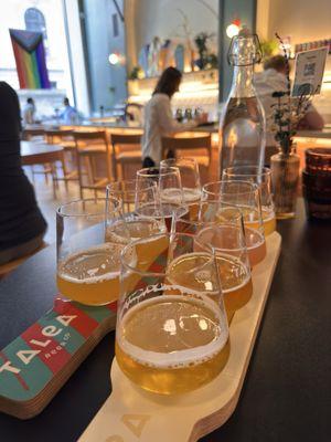 Beer flights