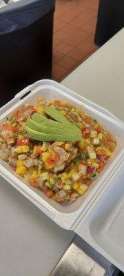 Ceviche mango