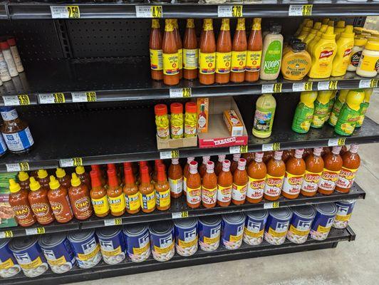 Hot sauces