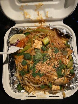 Tofu pad Thai