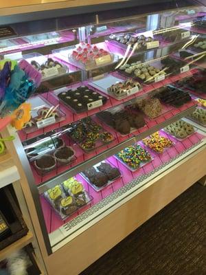 Great selection of treats too