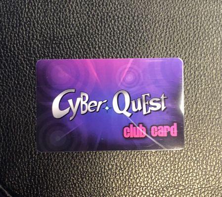 Cyber Quest card