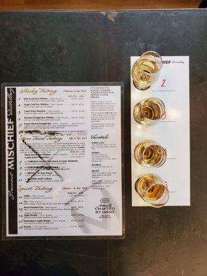 whiskey tasting