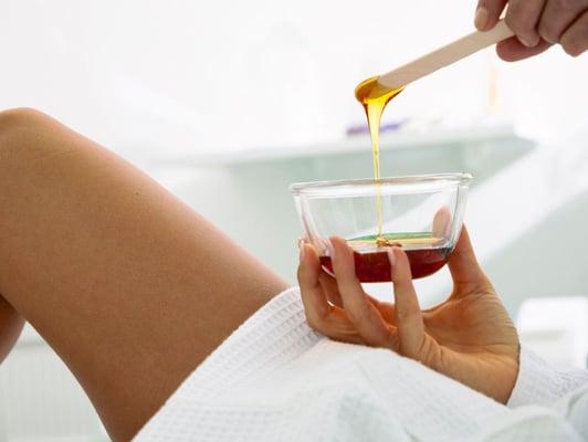 waxing hair removal