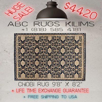 ABC Rugs Kilims & Jewelry is an Oxnard-based shop that sells, buys, and trades all types of Antiques, Hand knotted Rugs, Kilims, Jewelry