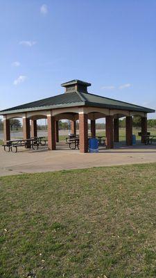 Pavilion for birthday parties right next to the park!