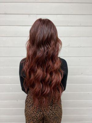 My perfect custom red hair color.