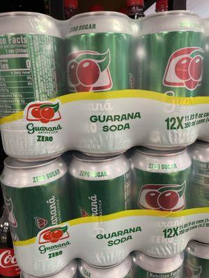 Brazilian zero sugar soda