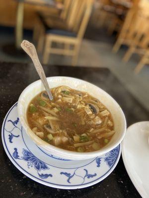 Small hot and sour soup