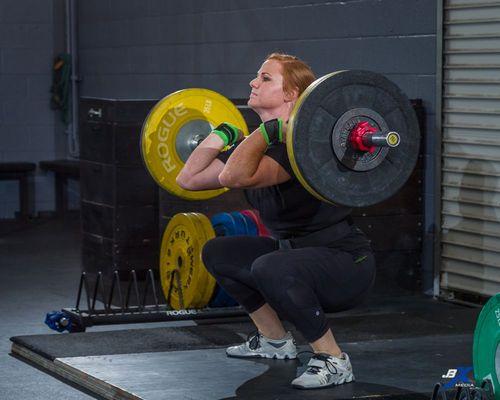 Britney with a Clean n Jerk