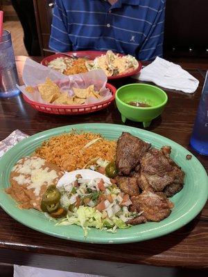 Tacos De Pescado and Carnitas