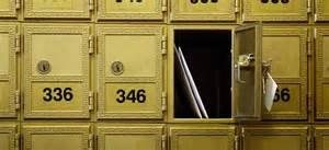 We rent private mailboxes, including digital virtual mailboxes.