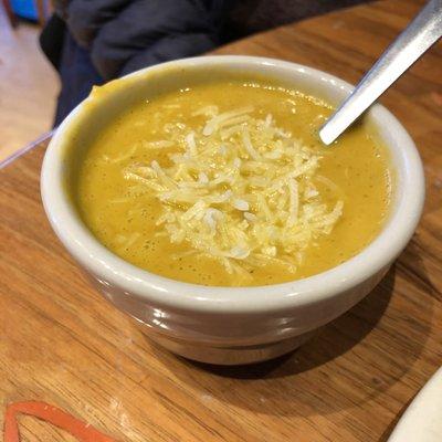 Coconut squash soup