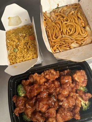 34. Chicken Lo Mein P2. Fried Rice P4. General Tso's Chicken