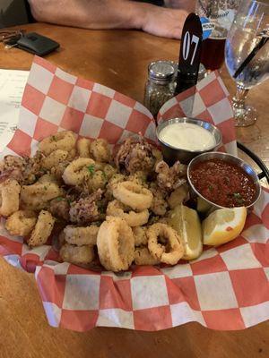 Fried calamari