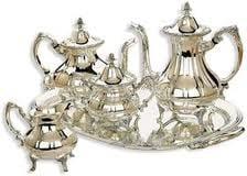 We buy all types of silverware: flatware, tea sets, candle holders, etc. Brand and condition are not relevant.