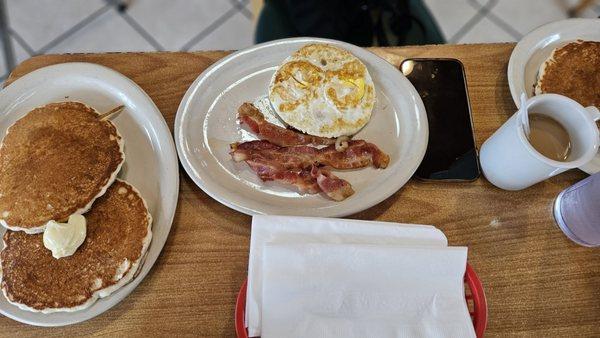 All American breakfast platter