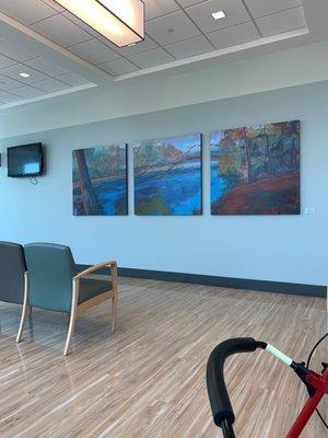 Pretty tryptic in ER waiting room at Baptist Medical Center's ER waiting room.