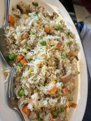 Fried Rice Chicken Shrimp