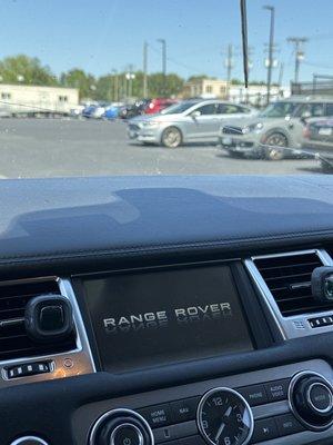 Crack in the windshield after leaving it on the lot at NTB from Thursday to Saturday.