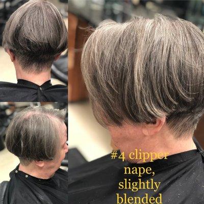 Short woman's haircut by cindi