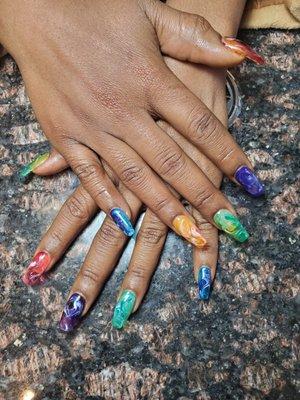 "Level up your look with the best nail art at Nail First, Palatine!  Where every design is a masterpiece. "