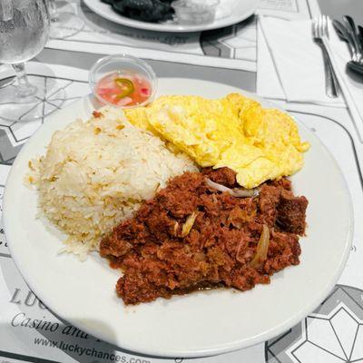 Cornbeef silog