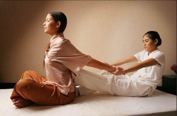 Thai stretch massage