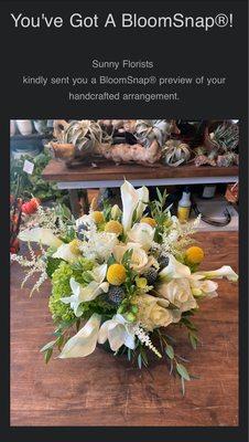 Flower arrangement