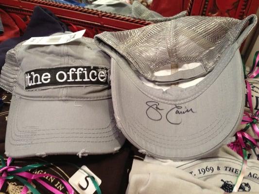 Steve Carrell signed hats!