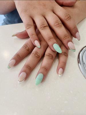 SNS on Natural Nails