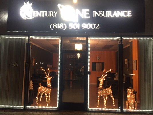 Century One Insurance Christmas decoration !