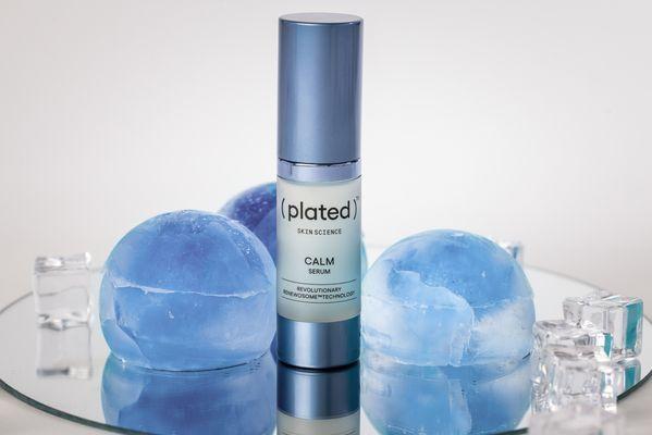 Plated Calm Serum- great for rosacea, redness in skin, hyperpigmentation, anti-aging ... over a trillion stem cells, advanced exosomes