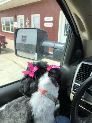 Cute little touches after her groom!!!!