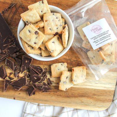 Buttery Toffee + Chocolate Chip Nosh Cookies