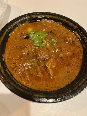 Himalaya Goat Curry so boney