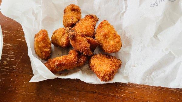 Mixed Banzai bites.  Pork and chicken