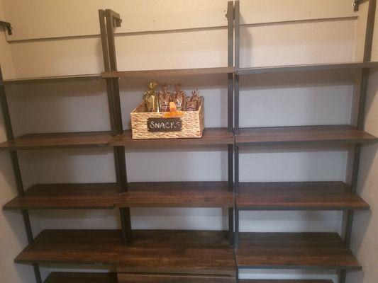 Nathan James Theo book cases were 50% off on black Friday. Got 3 for less than $160. Created an amazing pantry!