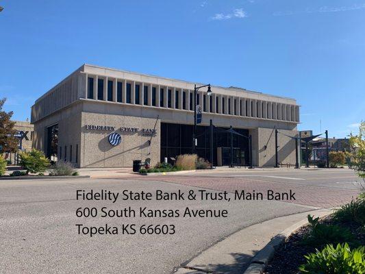 Main Bank
600 S. Kansas Ave.