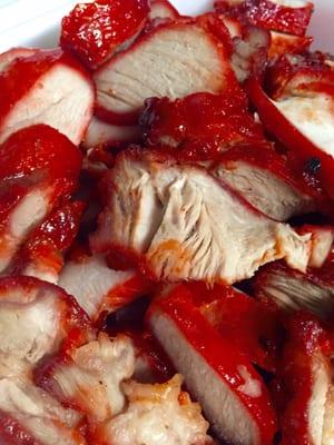 freshly made bbq pork (xa xiu/char siu)