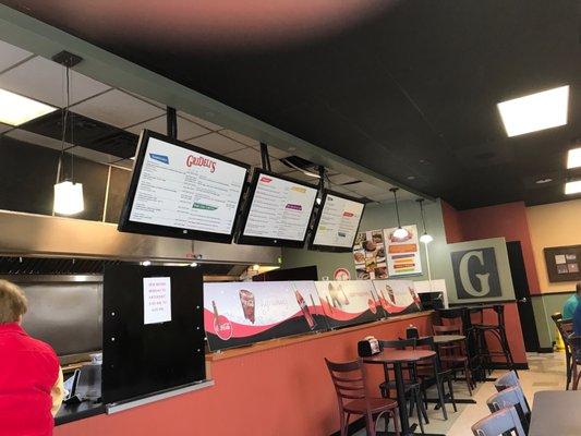 Menu boards