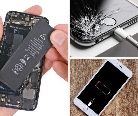 iPhone repair screen battery