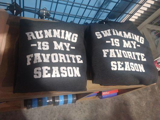 Whichever is your favorite season, you can get a sweatshirt!